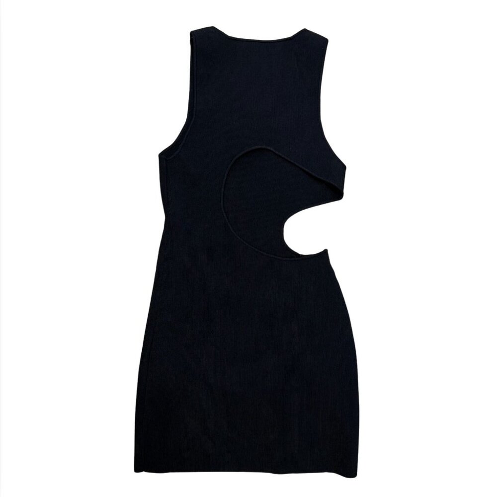 CHRISTOPHER ESBER Black Cut Out Stretch Mini Dress EUC $995 XS - Picture 3 of 3